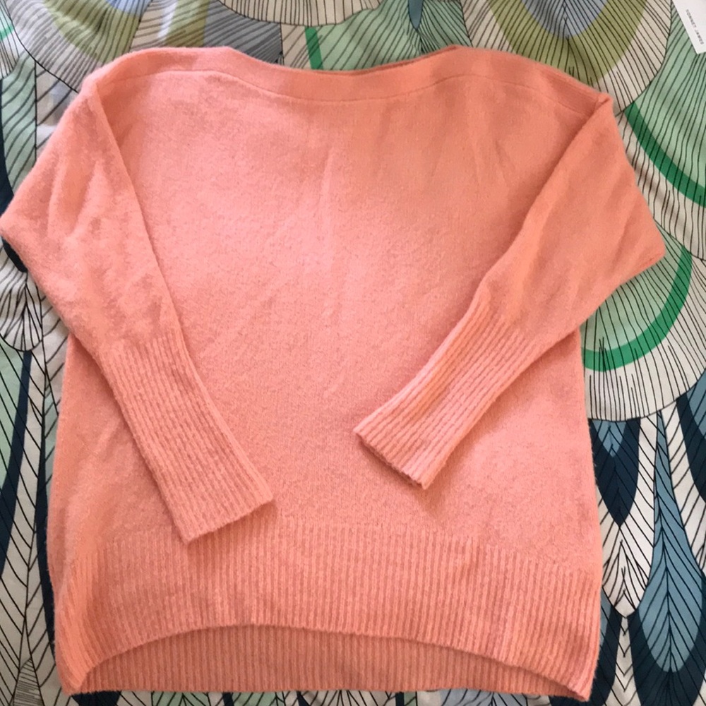 Boat neck sweater